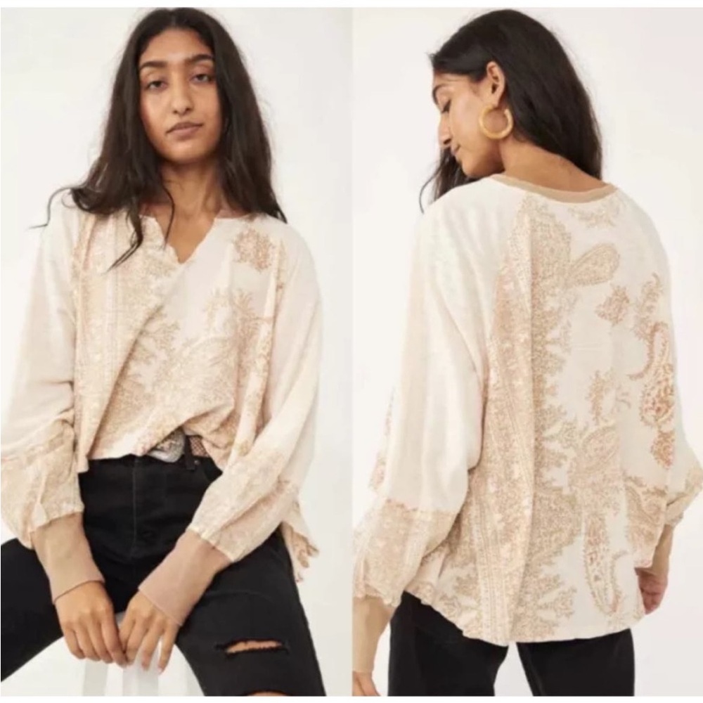 Free People paisley top